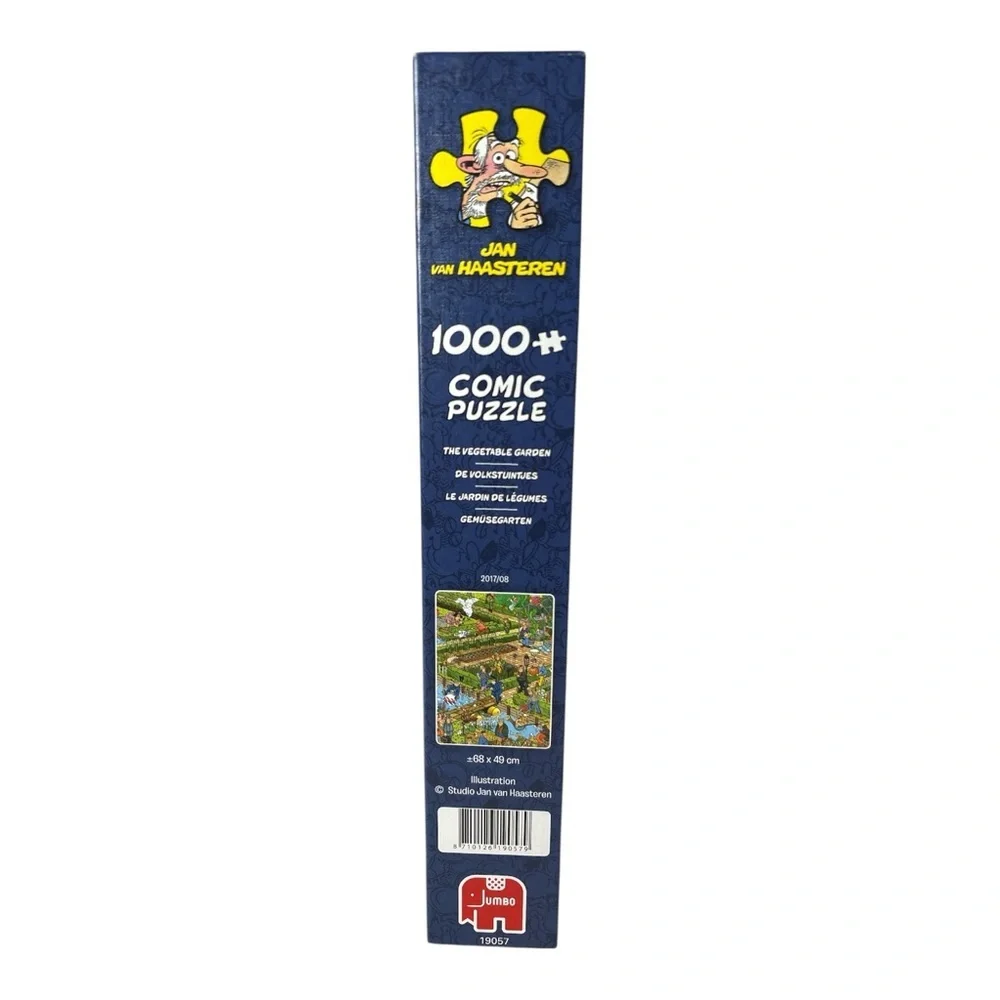 Jumbo Jan Van Haasteren 19057 The Vegetable Garden 1000 Pc Puzzle 2017 MissingPC
